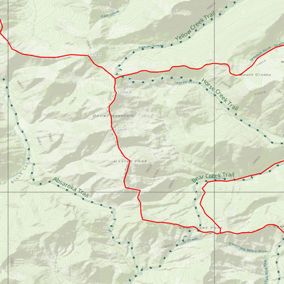 2025 Wyoming Hunt Map – Elk Area 59 Preview 3