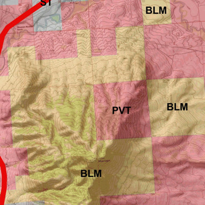 Map the Xperience Wyoming Elk Hunt Area 9 - Hunt Wyoming digital map