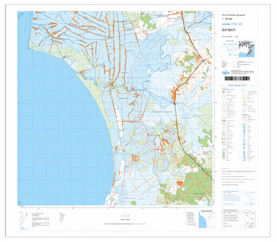 Mapala Fakultas Teknik UNLAM 1712 23 Bati-bati digital map