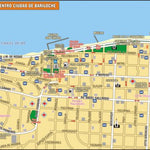 MAPAS ARGENGUIDE De Latinbaires Editores srl Bariloche - Centro digital map