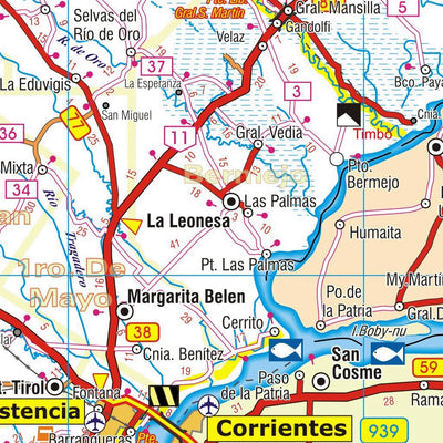 Rutas y caminos las provincias CHACO-FORMOSA Preview 3