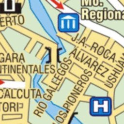 MAPAS ARGENGUIDE De Latinbaires Editores srl El Calafate digital map