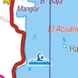 MAPAS ARGENGUIDE De Latinbaires Editores srl Mapa de la Isla de San Andres digital map