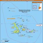 MAPAS ARGENGUIDE De Latinbaires Editores srl Mapa de las Islas Galapagos digital map