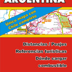 MAPAS ARGENGUIDE De Latinbaires Editores srl Mapa de Rutas y Caminos de Argentina bundle
