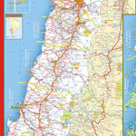 MAPAS ARGENGUIDE De Latinbaires Editores srl Mapa de Rutas y Caminos de Chile - Zona Centro digital map