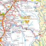 MAPAS ARGENGUIDE De Latinbaires Editores srl Mapa de Rutas y Caminos de Chile - Zona Centro digital map