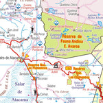 MAPAS ARGENGUIDE De Latinbaires Editores srl Mapa de Rutas y Caminos de Chile - Zona Norte digital map