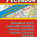 MAPAS ARGENGUIDE De Latinbaires Editores srl Mapa de Rutas y Caminos de Colombia y Ecuador bundle