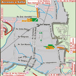 MAPAS ARGENGUIDE De Latinbaires Editores srl Mapa de Rutas y Caminos del Noroeste Argentino bundle