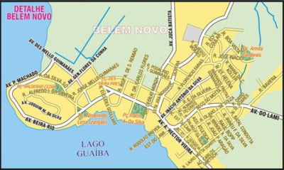 MAPAS ARGENGUIDE De Latinbaires Editores srl Porto Alegre - Belem Novo digital map