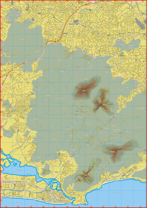 MAPAS ARGENGUIDE De Latinbaires Editores srl Rio de Janeiro - Oeste digital map