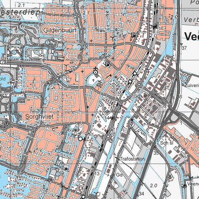 Mapfactory 12O-Zuidlaren digital map