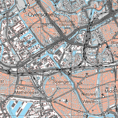 Mapfactory 37O-Rotterdam digital map
