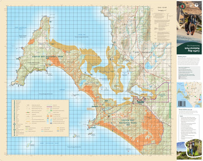 Mapland - Department for Environment and Water Coffin Bay National Park Main Bushwalking Map digital map