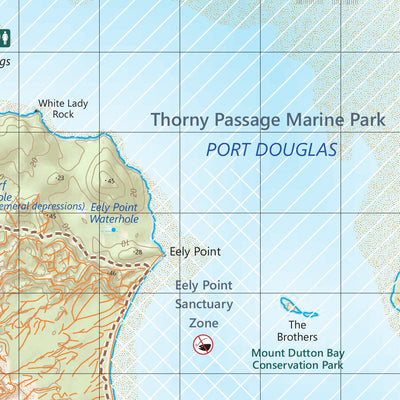 Mapland - Department for Environment and Water Coffin Bay National Park Main Bushwalking Map digital map