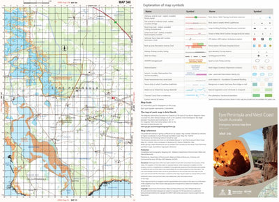 Mapland - Department for Environment and Water Eyre Peninsula and West Coast Map 346 digital map
