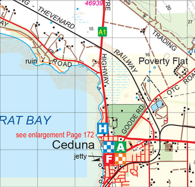 Mapland - Department for Environment and Water Eyre Peninsula and West Coast Map 455 digital map