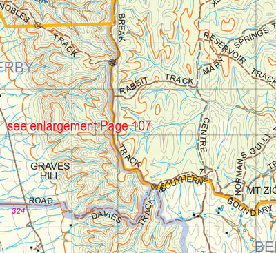 Mapland - Department for Environment and Water Flinders Ranges Map 331 digital map