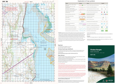 Flinders Ranges Map 396 Preview 1