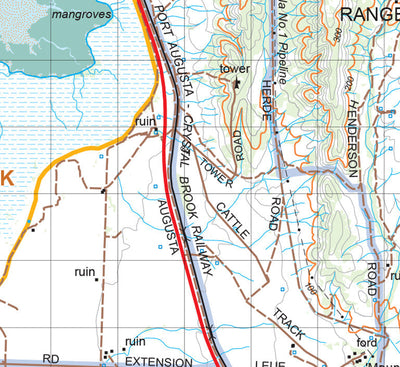Mapland - Department for Environment and Water Flinders Ranges Map 397 digital map