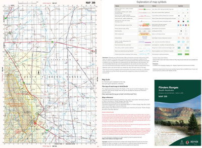 Flinders Ranges Map 399 Preview 1