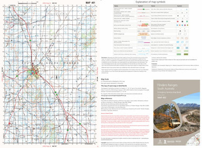 Mapland - Department for Environment and Water Flinders Ranges Map 401 digital map