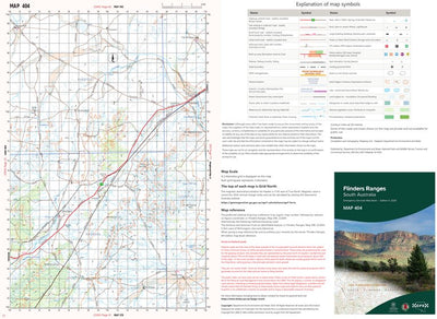 Flinders Ranges Map 404 Preview 1