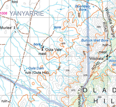 Mapland - Department for Environment and Water Flinders Ranges Map 439 digital map