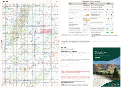 Flinders Ranges Map 440 Preview 1