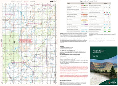 Flinders Ranges Map 474 Preview 1
