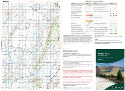 Flinders Ranges Map 522 Preview 1