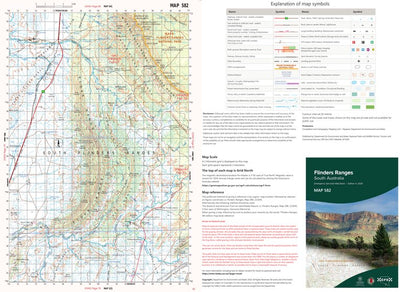 Flinders Ranges Map 582 Preview 1