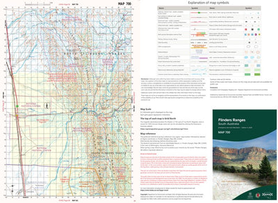 Flinders Ranges Map 700 Preview 1
