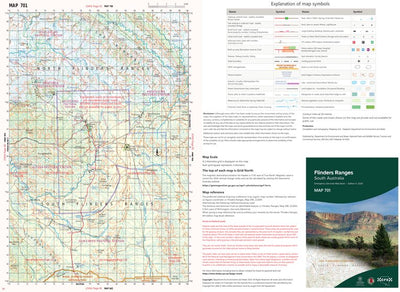 Flinders Ranges Map 701 Preview 1