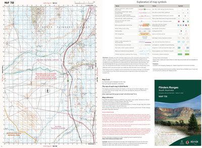 Flinders Ranges Map 758 Preview 1