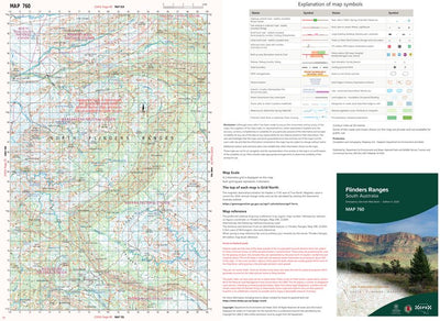 Flinders Ranges Map 760 Preview 1