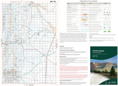 Flinders Ranges Map 763 Preview 1
