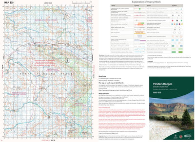 Flinders Ranges Map 819 Preview 1