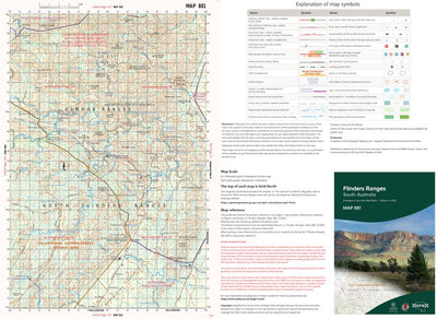Flinders Ranges Map 881 Preview 1