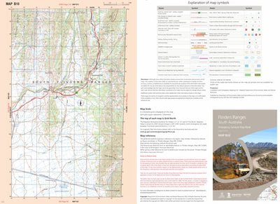 Mapland - Department for Environment and Water Flinders Ranges Map B10 digital map