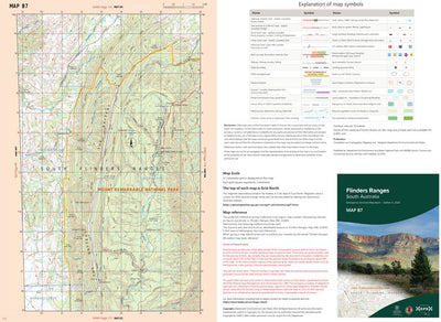 Flinders Ranges Map B7 Preview 1