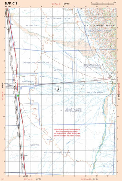 Mapland - Department for Environment and Water Flinders Ranges Map C14 bundle exclusive