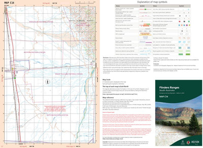 Flinders Ranges Map C14 Preview 1