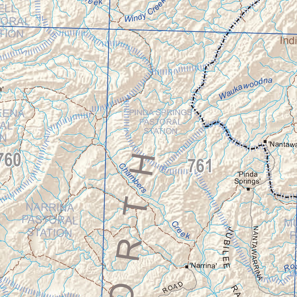 Flinders Ranges Regional Map by Mapland - Department for Environment ...