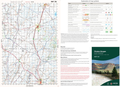 Flinders Ranges Map 334 Preview 1