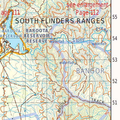 Flinders Ranges Map 364 Preview 3