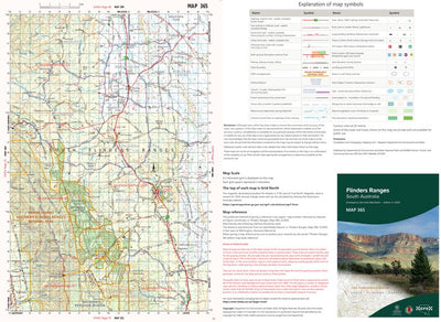 Flinders Ranges Map 365 Preview 1