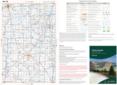 Flinders Ranges Map 366 Preview 1