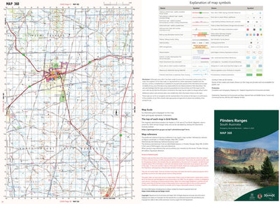 Flinders Ranges Map 368 Preview 1